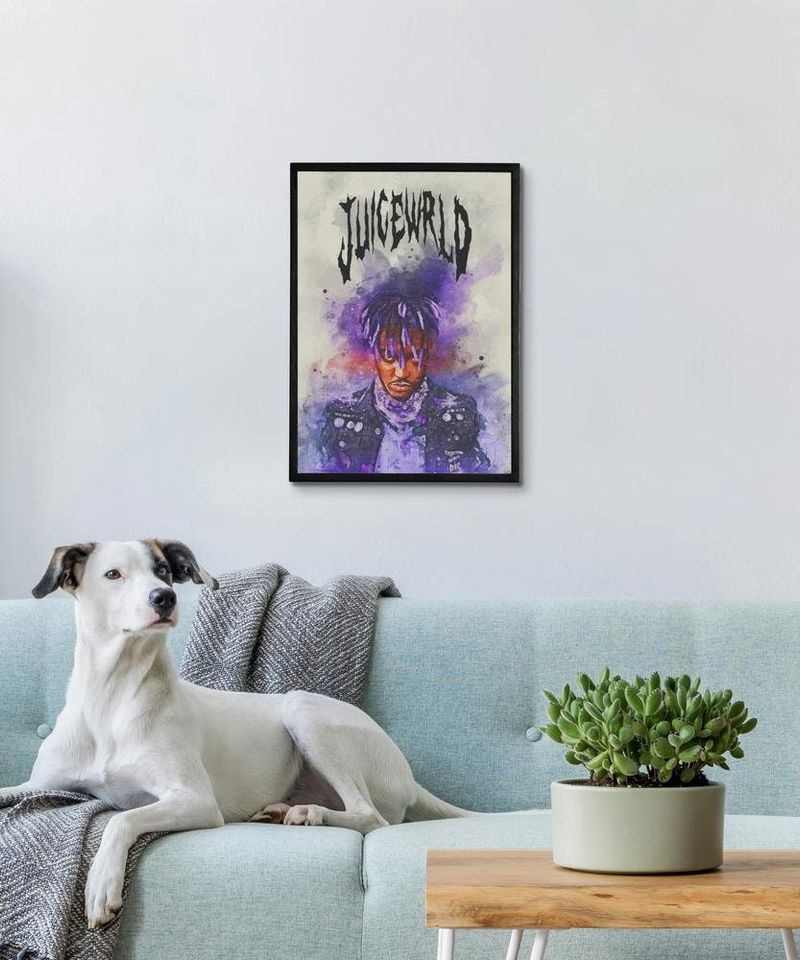 Juice Wrld Poster | Rapper Wall Art Print