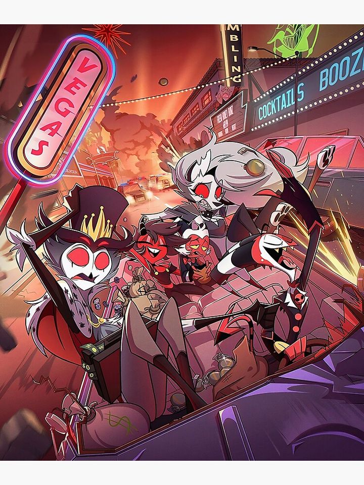 Helluva Boss Premium Matte Vertical Poster