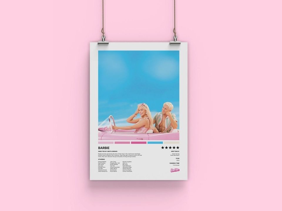 Barbie Movie 2023 Barbie Movie Poster