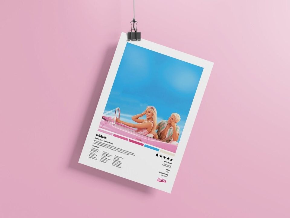 Barbie Movie 2023 Barbie Movie Poster