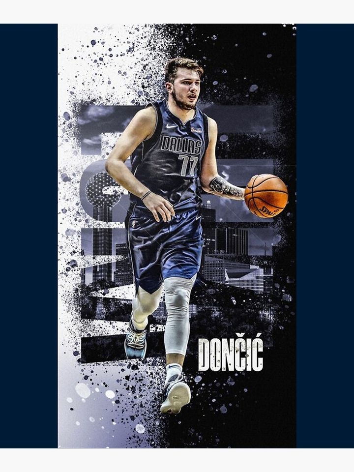 Luka Doncic Premium Matte Vertical Poster