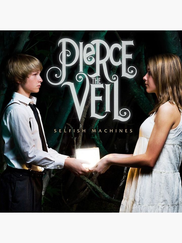 Pierce the Veil selfish machines Premium Matte Vertical Poster