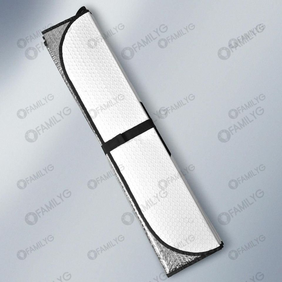 Baymax Face Funny Car Sun Shades