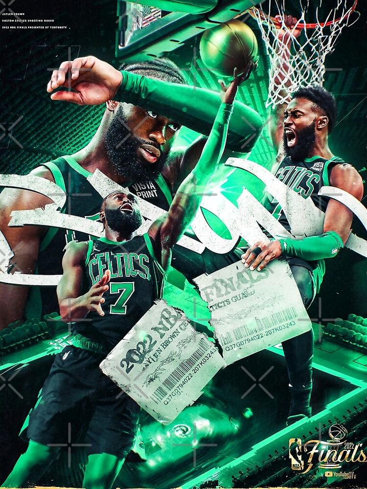 Jaylen Brown 7 Basketball Premium Matte Vertical Poster