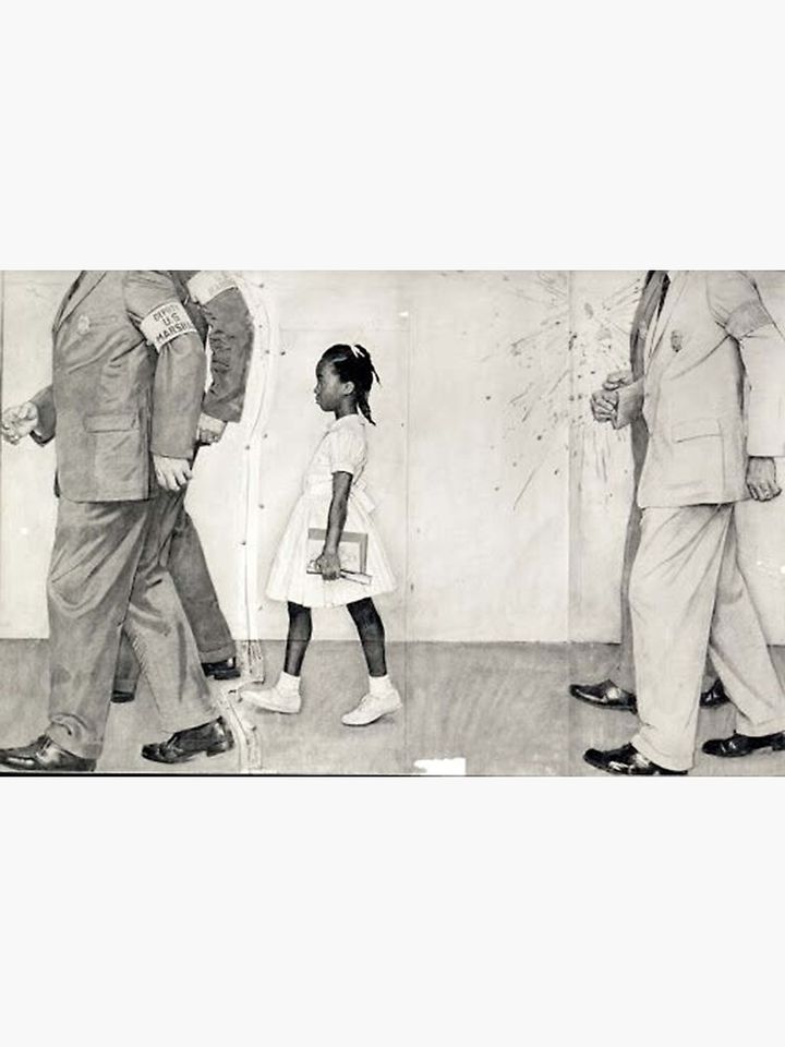 Ruby Bridges The Problem We All Live Premium Matte Vertical Poster