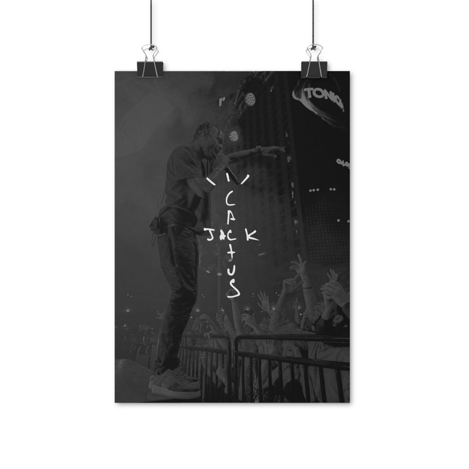 Travis Cactus Jack 'Concert' Poster