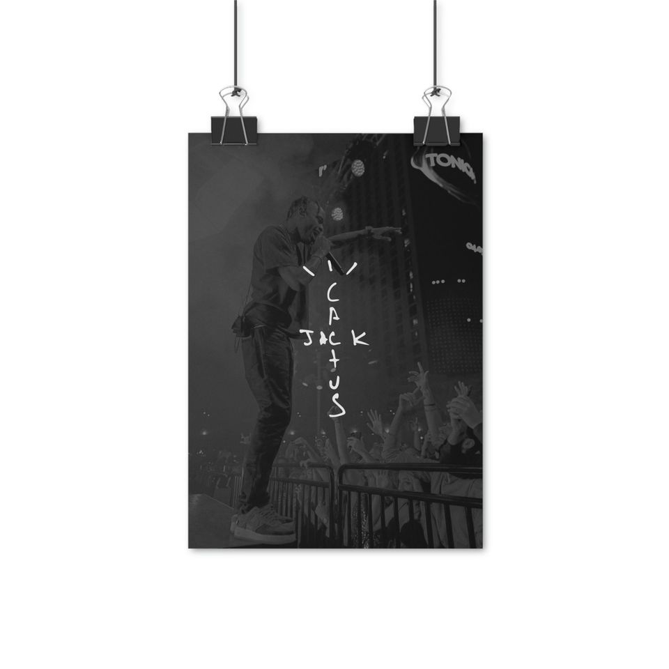 Travis Cactus Jack 'Concert' Poster