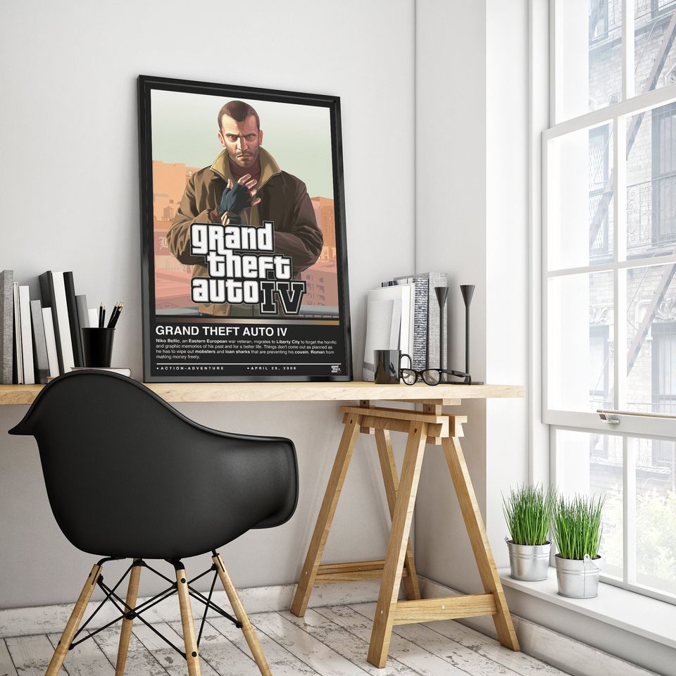 Grand Theft Auto 4 Poster