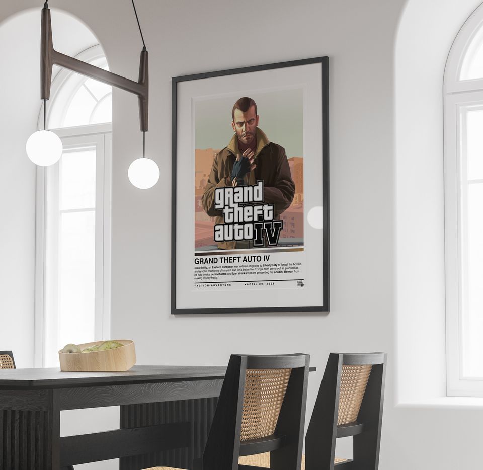 Grand Theft Auto 4 Poster