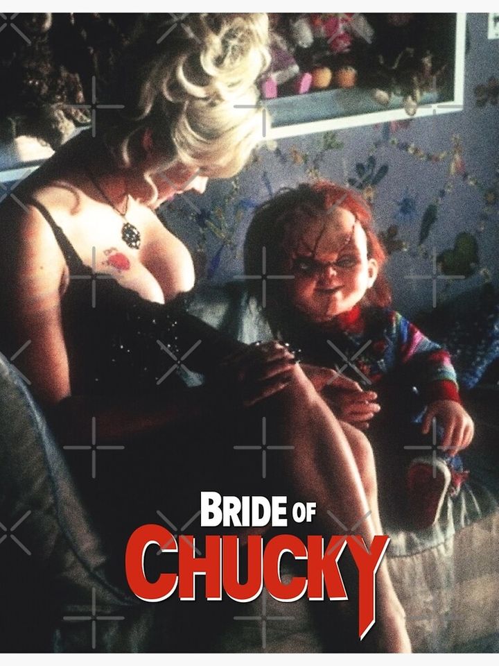 Bride Of Chucky Minimalist Premium Matte Vertical Poster