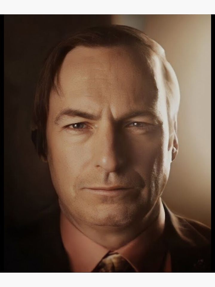 3D Saul Goodman Meme Premium Matte Vertical Poster