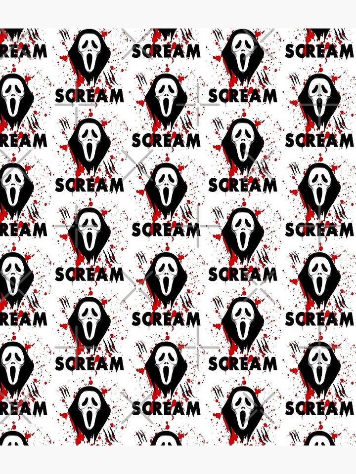 Scream horror movie artwork Backpack
