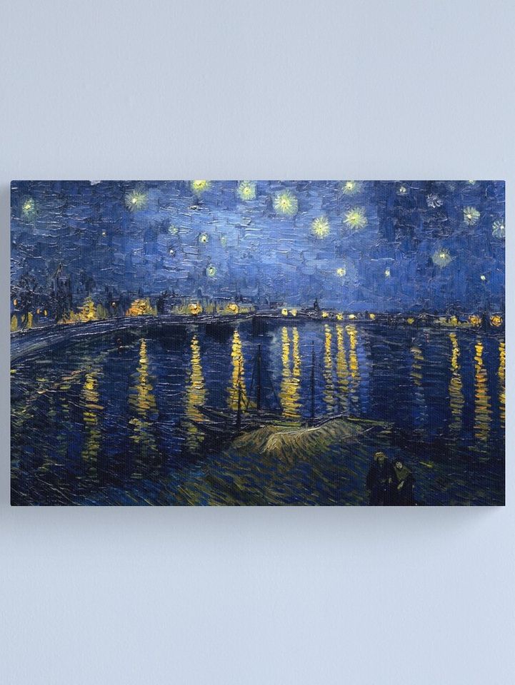 Starry Night Over the Rhone by Vincent van Gogh | Canvas Print