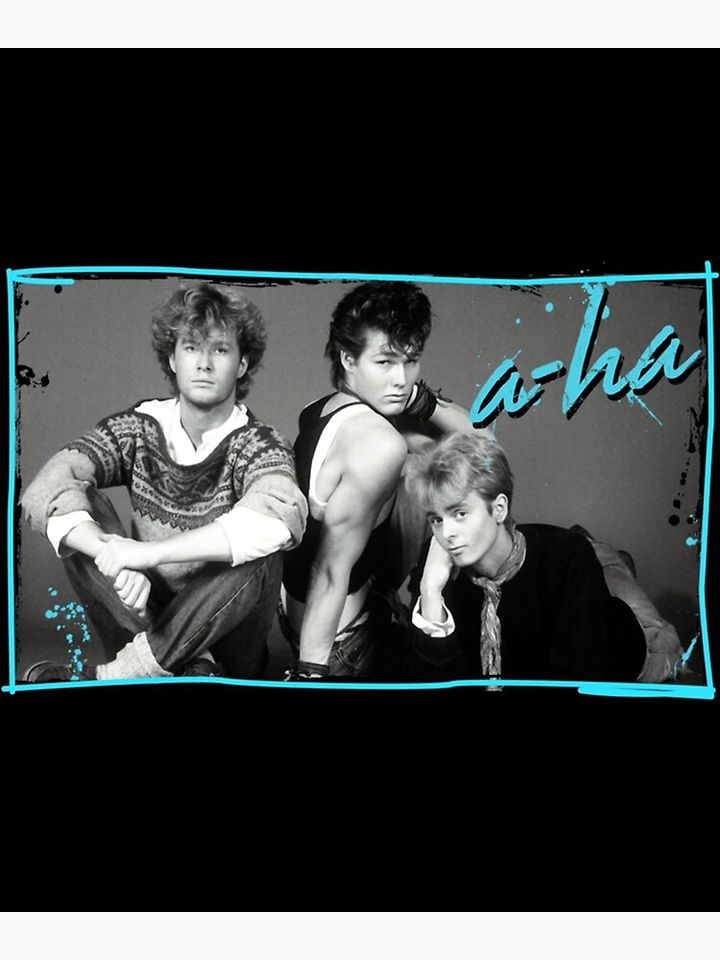 A-ha - Retro Premium Matte Vertical Poster