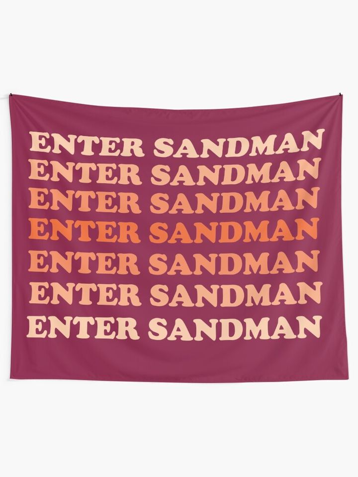 Enter Sandman Ombre  | Tapestry