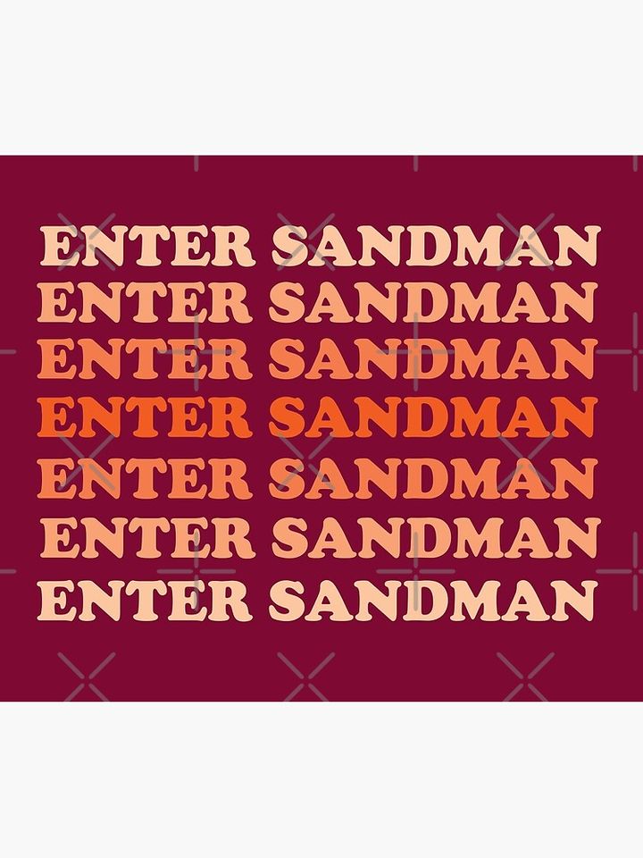 Enter Sandman Ombre  | Tapestry