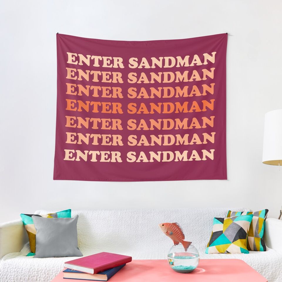Enter Sandman Ombre  | Tapestry