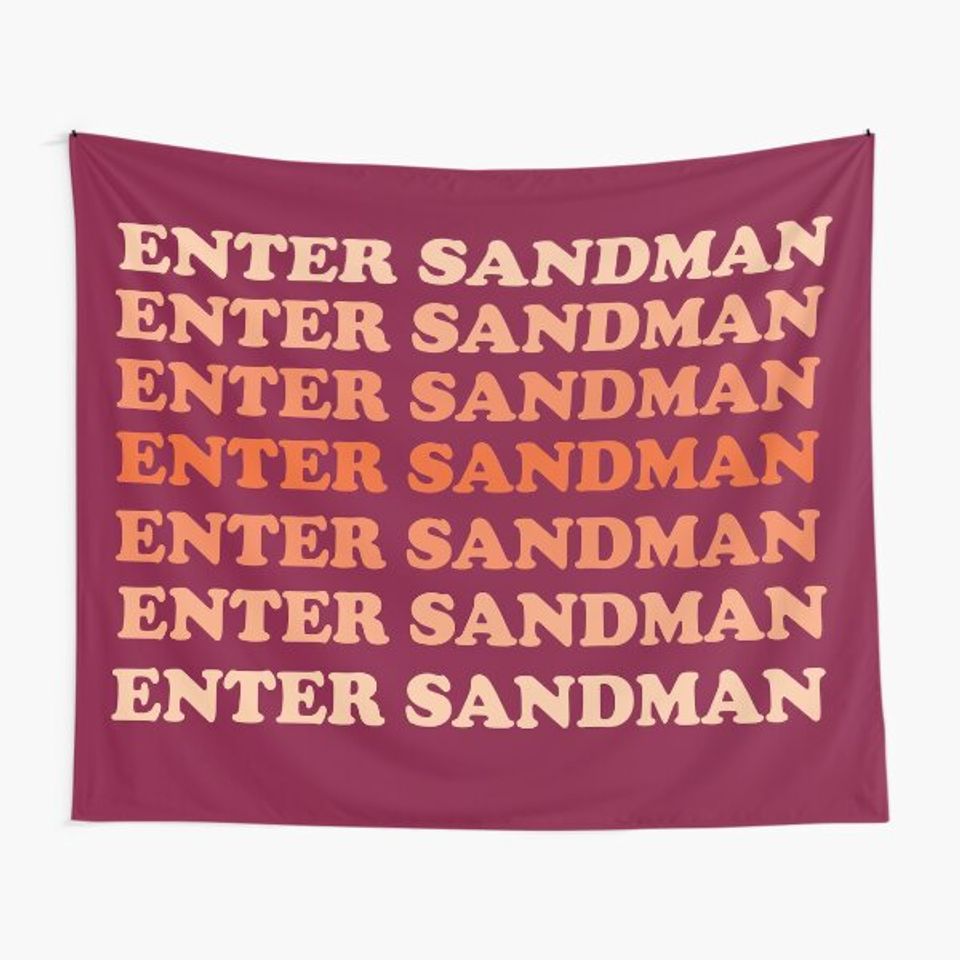 Enter Sandman Ombre  | Tapestry
