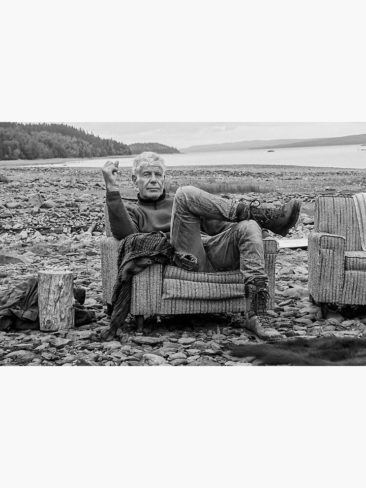 anthony bourdain Photography Premium Matte Vertical Poster