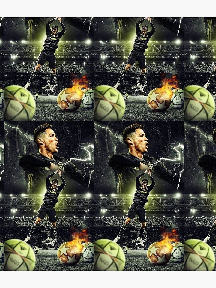 Art CR7 Wallpaper Poster Backpack