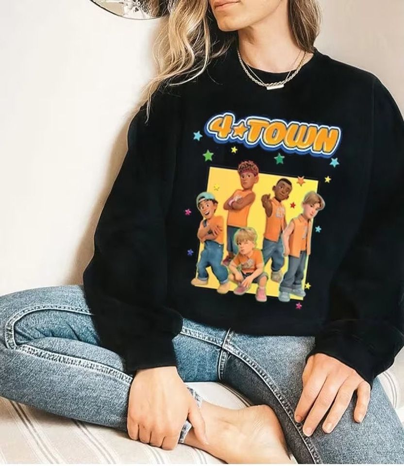 Turning Red 4*TOWN 2002 Tour Shirt, 4Town Hoodie, 4townies