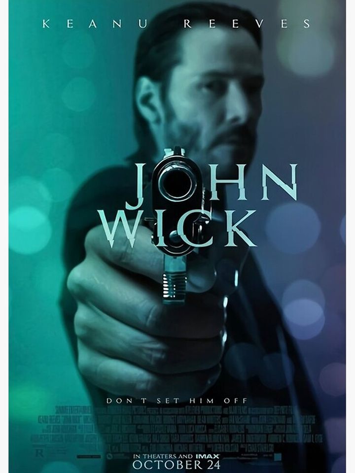 John Wick Movie Premium Matte Vertical Poster