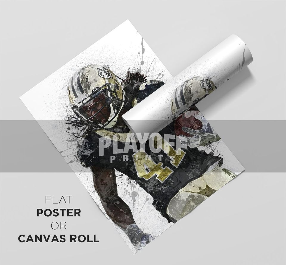 Alvin Kamara Poster, New Orleans Saints