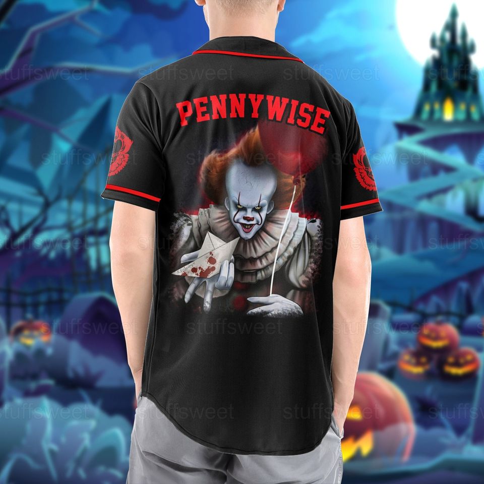 Pennywise Baseball Shirt, Pennywise Jersey