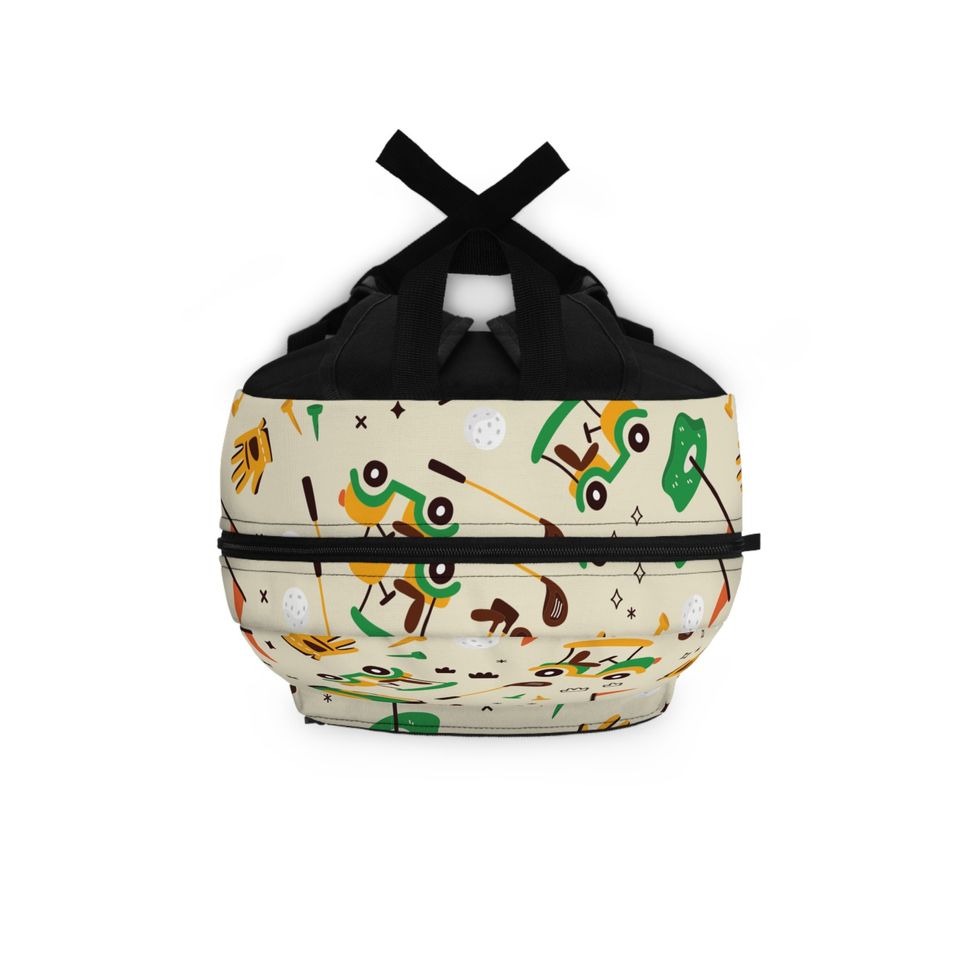 Personalizable Golf Backpack, Kid School Bag, Golf School Backpack