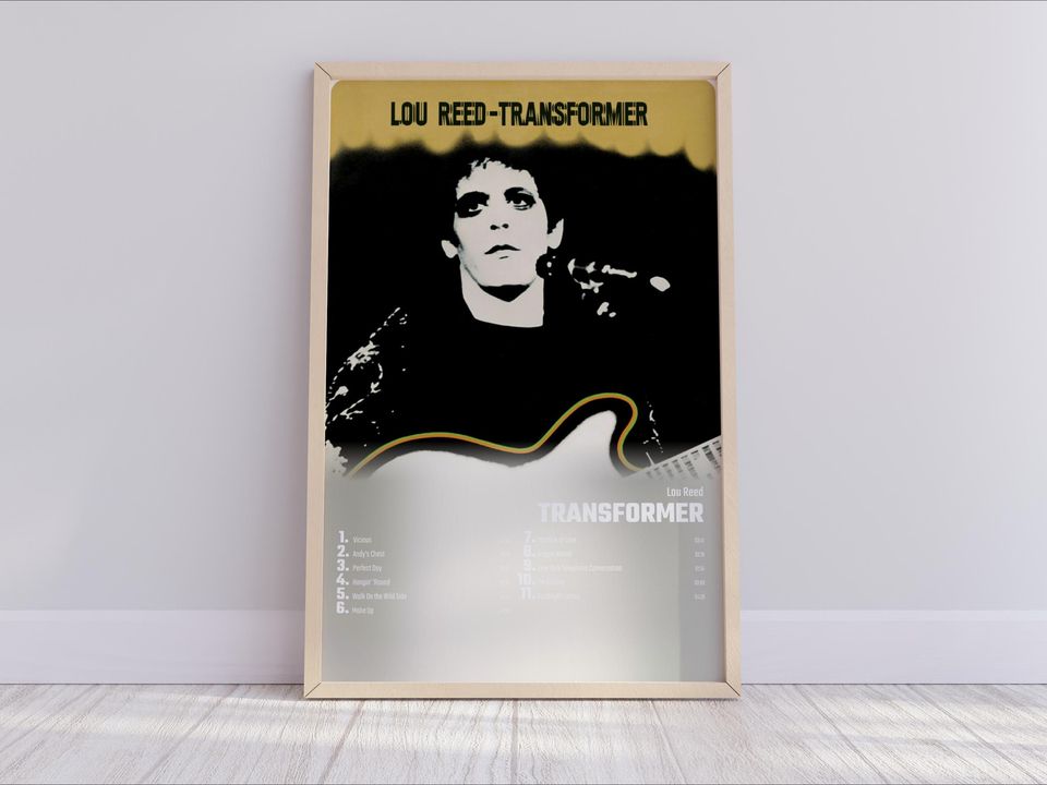 Lou Reed - Transformer Album Cover Poster
