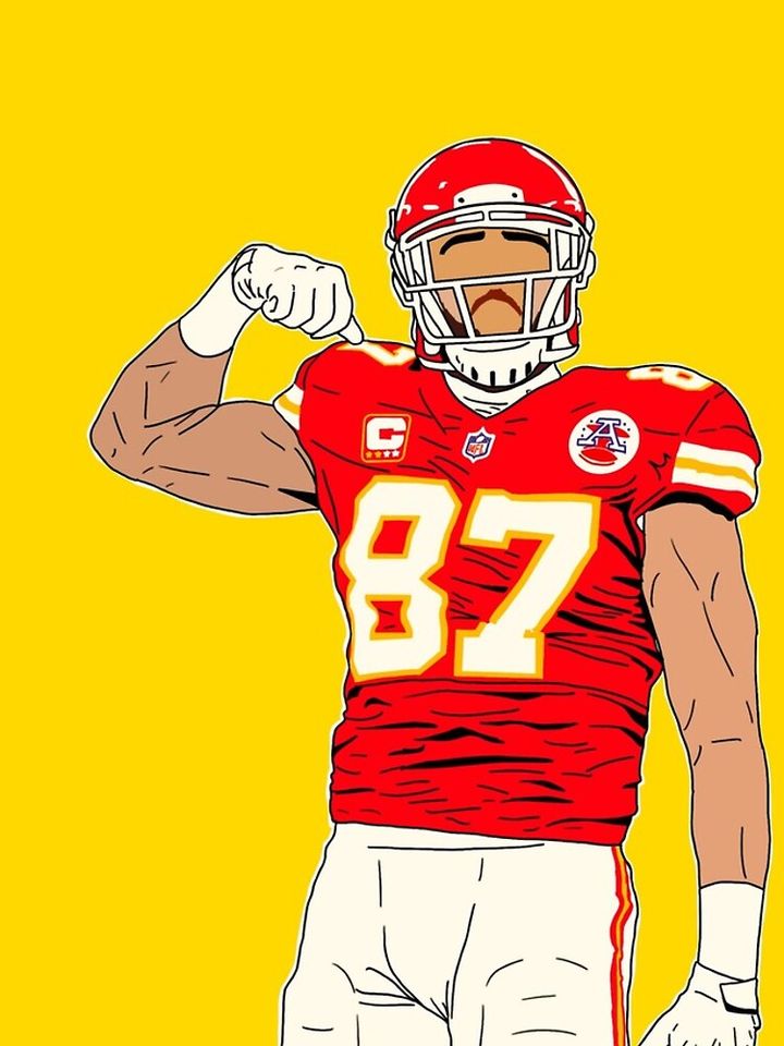 Travis Kelce iPhone Case
