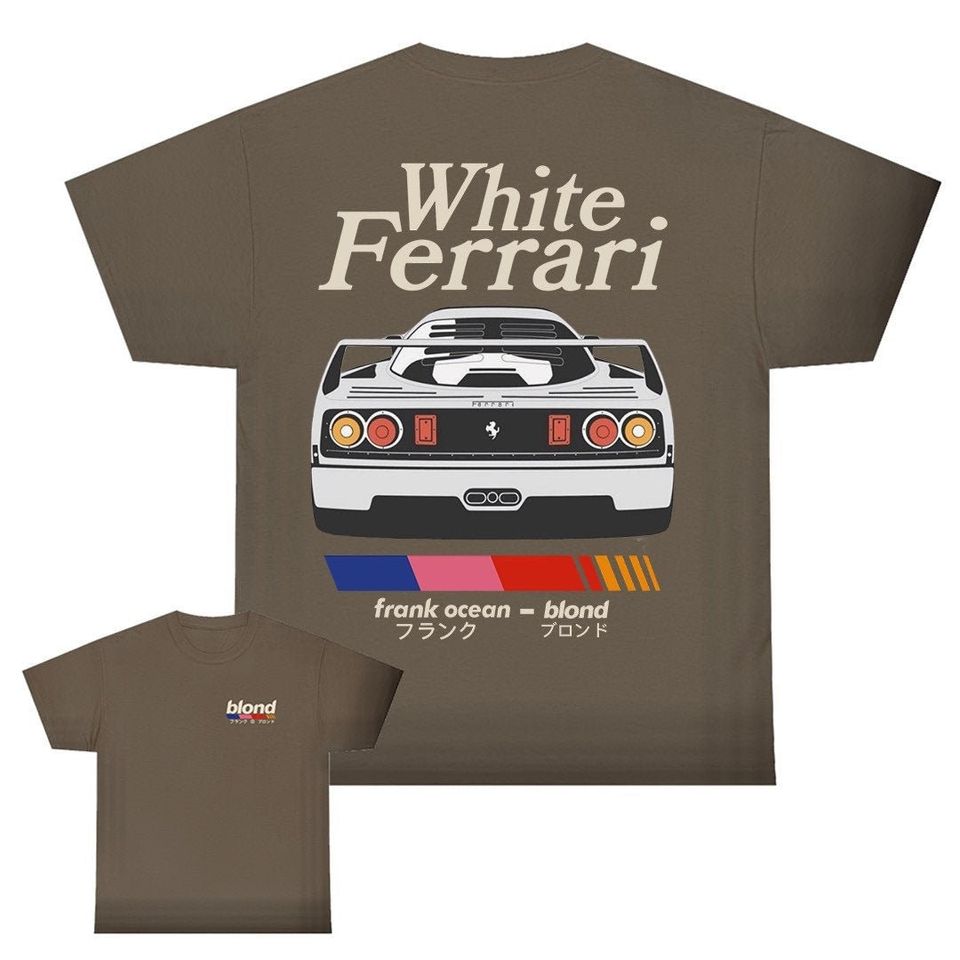 Frank Ocean Blond White Ferrar T Shirt