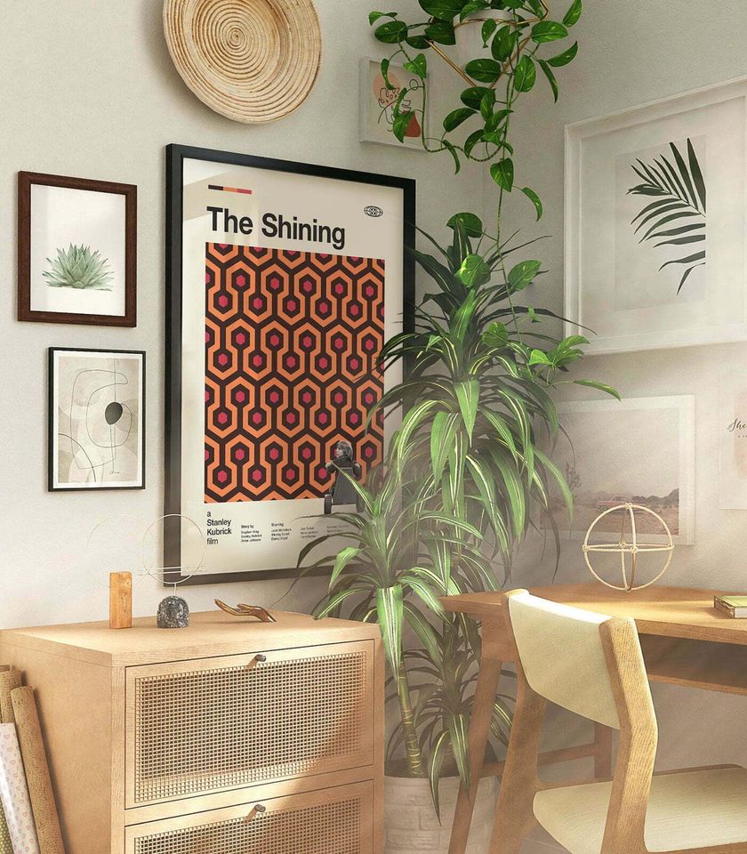 Mid Century Modern The Shining Posters