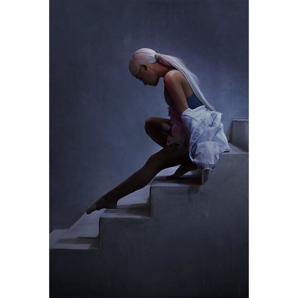 Ariana Sweetener Art Music Poster