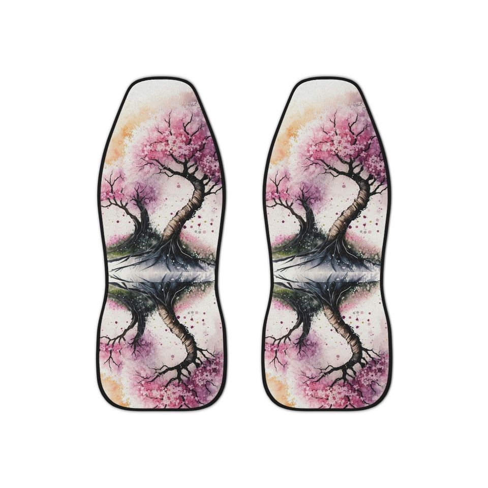 Cherry Blossom Tree Car Seat Covers, Seat Cover For Women