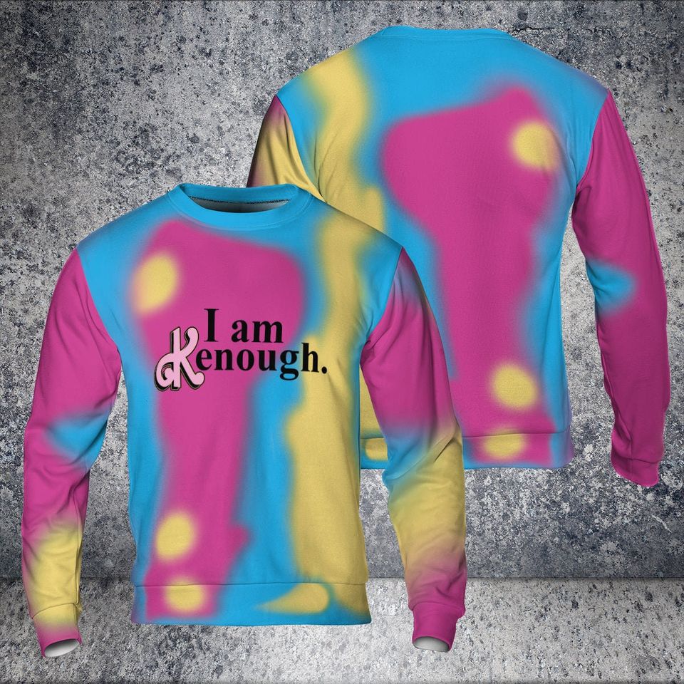 I Am Enough Barbie Movie 3D Hoodie