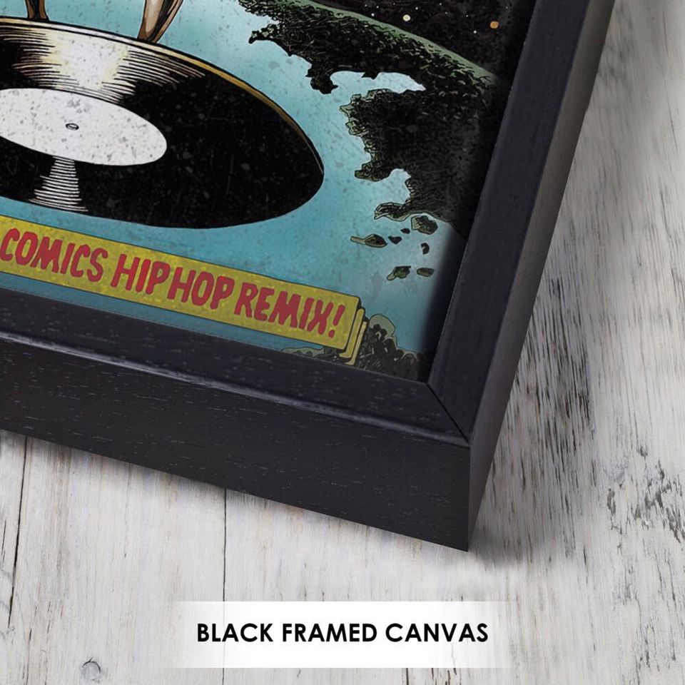 Erykah Badu Comic Art Book Poster