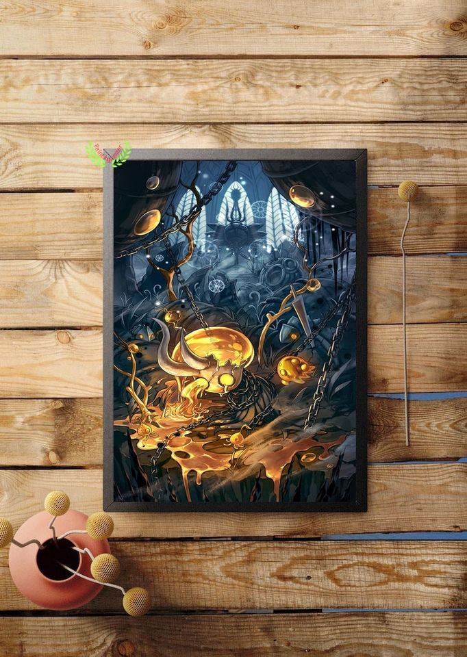 Hollow Knight Video Game Video Game Poster
