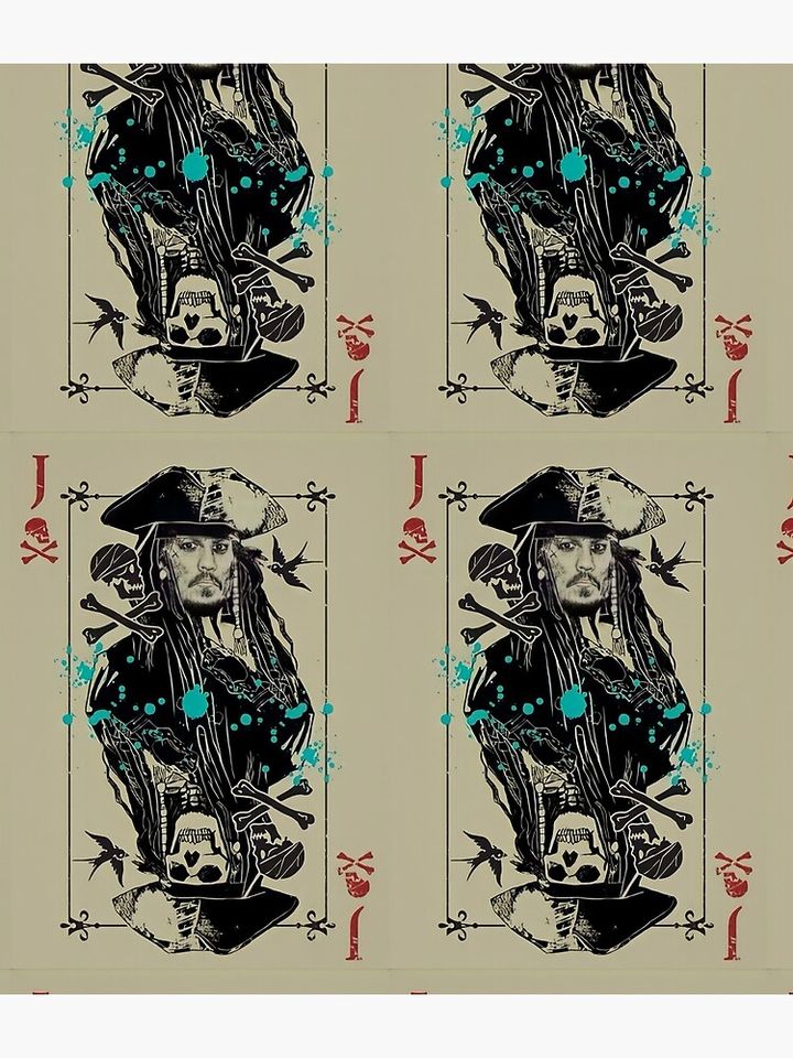 Card Jack Sparrow | Pirates of the Caribbean Backpack