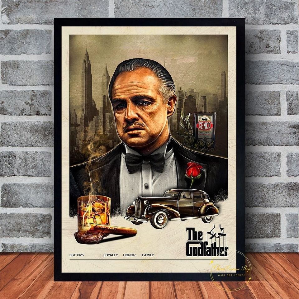 The Godfather Movie Poster