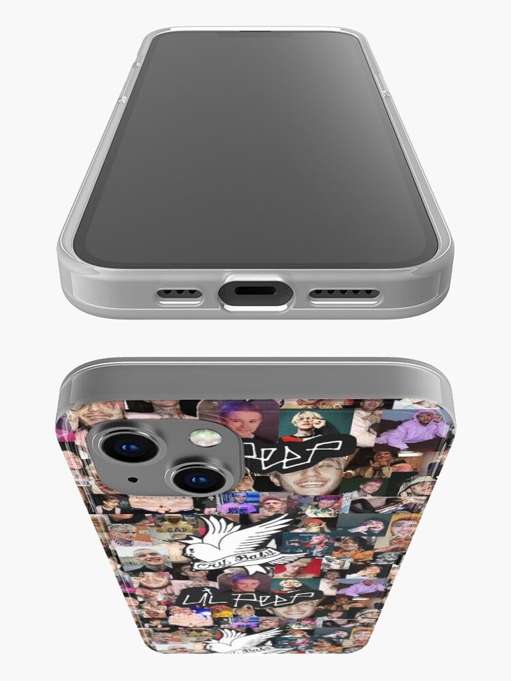 lil peep collage iPhone Case