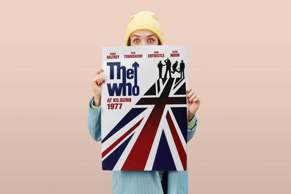 The Who Poster | Rock & Roll Poster | The Who Prints