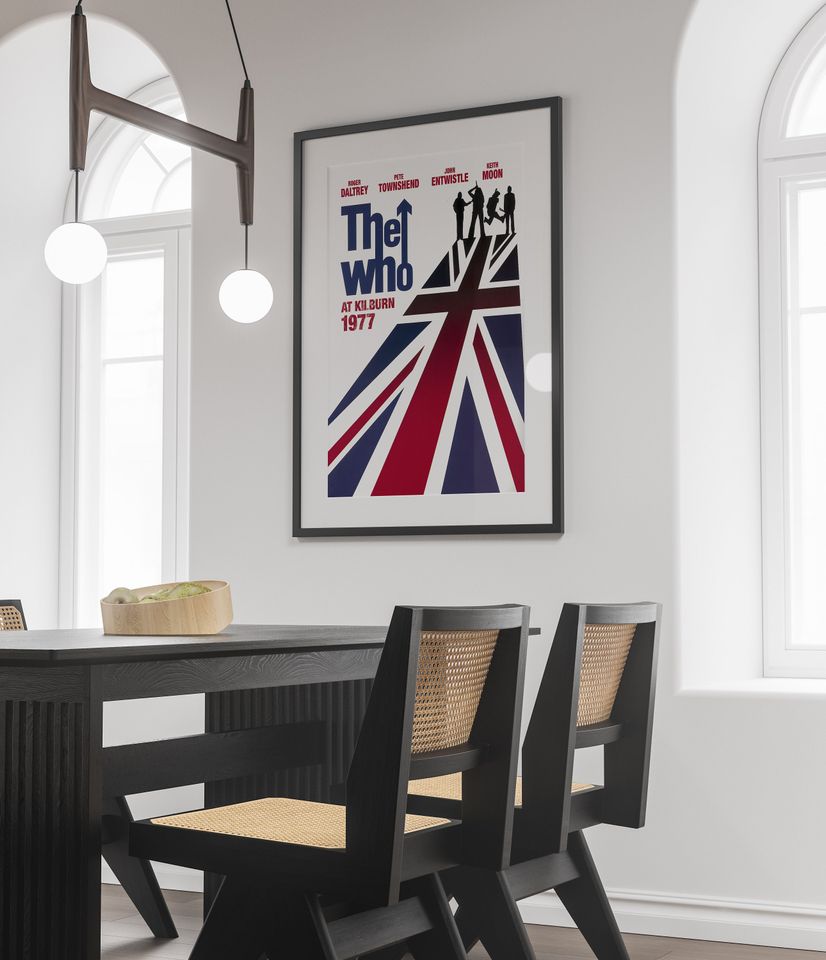 The Who Poster | Rock & Roll Poster | The Who Prints