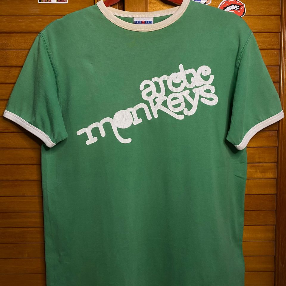 Vintage Arctic Monkeys 2006 UK Tour Ringer Tshirt