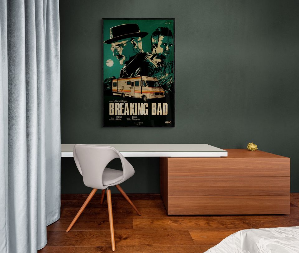 Breaking Bad, Breaking Bad Wall Art, Breaking Bad Poster