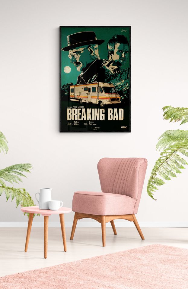 Breaking Bad, Breaking Bad Wall Art, Breaking Bad Poster