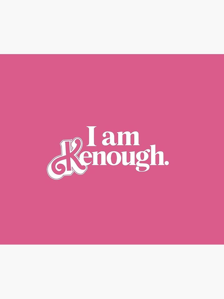 I Am Kenough Barbie Movie Tapestry