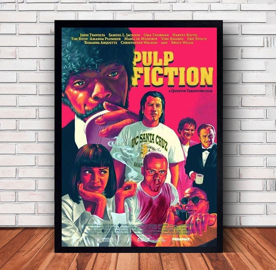 Pulp Fiction Movie Poster