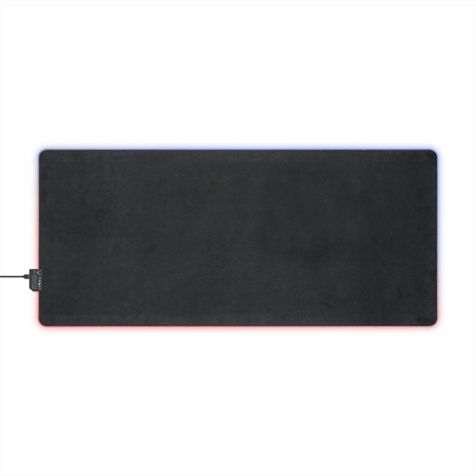 LED Narutoo And Sasuke Gaming Mouse Pad
