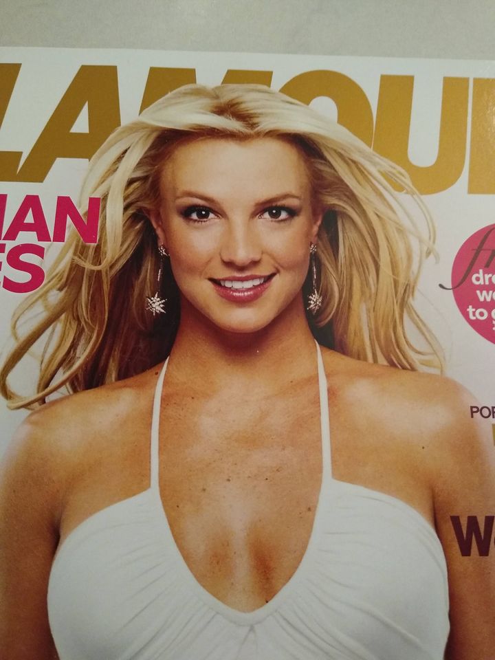 Vintage Britney Spears Cover Poster